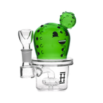 Hemper Happy Cactus V2 Bubbler - (1, 3, or 6 Count)-Hand Glass, Rigs, & Bubblers