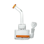 Hemper Inline Puck Water Bubbler V2 Assorted Colors - (1 Count)-Hand Glass, Rigs, & Bubblers