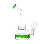 Hemper Inline Puck Water Bubbler V2 Assorted Colors - (1 Count)-Hand Glass, Rigs, & Bubblers