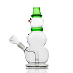 Hemper Snowman Mini Water Bubbler - Various Colors - (1 Count)-Hand Glass, Rigs, & Bubblers
