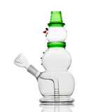 Hemper Snowman Mini Water Bubbler - Various Colors - (1 Count)-Hand Glass, Rigs, & Bubblers