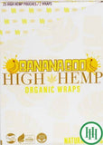 High Hemp Organic Wraps - Various Flavors - (25 Packs Per Display)-Papers and Cones