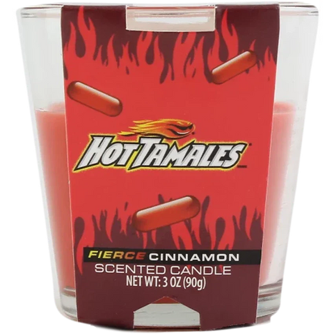 Hot Tamale Candy 3oz Candles - Cinnamon Scented - (Various Count)-Air Fresheners & Candles