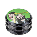 Jay & Silent Bob Aluminum Herb 63mm Grinder - (1 Count)-Grinders