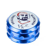 Jay & Silent Bob "Bluntman" Aluminum Herb 63mm Grinder 1 Count (Black)-Grinders