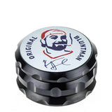 Jay & Silent Bob "Bluntman" Aluminum Herb 63mm Grinder 1 Count (Black)-Grinders