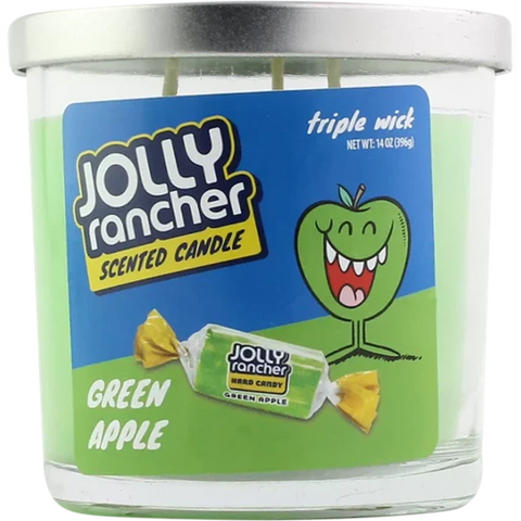 Jolly Rancher 14oz 3 Wick Candles - Multiple Scents - (Various Count)-Air Fresheners & Candles