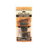 King Palm 1 1/4 Cone - Cantaloupe - 3 Per Pack - (15 Per Display)-Papers and Cones