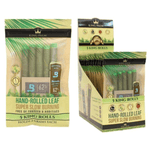 King Palm 5PK King Size Rolls With Boveda Packs (15 Count Display)-Papers and Cones