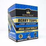 King Palm Mini Size 2 Count Per Pack - Various Flavors - (20 Pack)-Papers and Cones