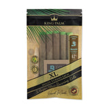 King Palm XL Size Wraps W/ Boveda - 5 pack - (15 Count Display)-Papers and Cones