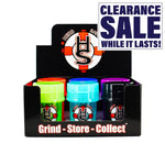 Large HerbSaver 5 Piece Grinder - Various Colors - (6 Count PER Display)-Grinders