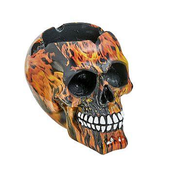 Large Skull Ash Tray - (1 Count)-Rolling Trays and Accessories