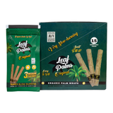 Leaf Palms Natural Palm Leaf - 3 Leaf's Per Pouch - Various Flavors - (15 Count Display)-Papers and Cones