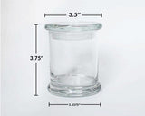 Libbey 12.25oz Display Jar with Lid - (1 Count)-Glass Jars