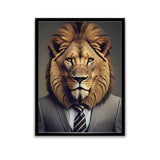 Lion "Let's Talk Business" Poster-Poster