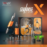 Lookah Seahorse X All In One Wax Kit - Various Colors - (1 Count)-Vaporizers, E-Cigs, and Batteries