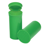 Loud Lock 13 Dram Pop Top Vial - 1 Gram - Green - (315 Count)-Pop Top Vials