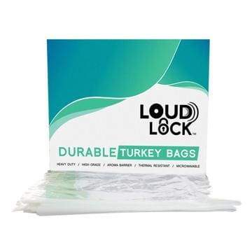 Loud Lock 18 inch x 24 inch Turkey & Oven Bags (100 Count)-Processing and Handling Supplies