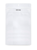 Loud Lock Grip N Pull Mylar Bag White Starter Kit - 4 Sizes - (500 Bags per Size)-Mylar Smell Proof Bags