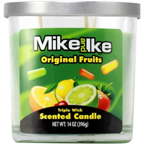 Mike & Ike 14oz 3 Wick Candles - Multiple Scents - (Various Counts)-Air Fresheners & Candles