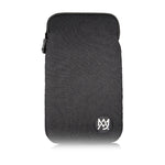 Mj Arsenal Padded Zipper Pouch - Black - (1 Count)-Hand Glass, Rigs, & Bubblers