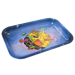 Zooted Shroomy Planet Artistic Rolling Tray