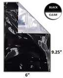 Mylar Bag Black/Clear Starter Kit - 5 Sizes - (500 Bags Per Size)-Mylar Smell Proof Bags