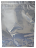 Mylar Bag White/Clear - 1 Lb - 448 Grams - 14" x 19" - (100 Count)-Mylar Smell Proof Bags