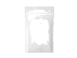 Mylar Bag White/Clear - 1 Oz - 28 Grams 6 x 9.25" - (100 to 50,000 Count)-Mylar Smell Proof Bags