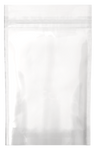 Mylar Bag White/Clear 1/2 Oz - 14 Grams - 5 x 8.14" - (100 to 50,000 Counts)-Mylar Smell Proof Bags