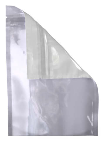 Mylar Bag White Clear 1 8 Oz 3.5 Grams 100 to 50 000 Count soonerpacking