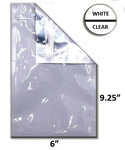 Mylar Bag White/Clear Starter Kit - 5 Sizes - (500 Bags Per Size)-Mylar Smell Proof Bags