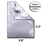 Mylar Bag White/Clear Starter Kit - 5 Sizes - (500 Bags Per Size)-Mylar Smell Proof Bags