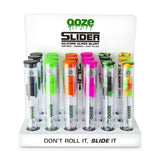 OOZE Slider Glass Blunt - (18 Count Display)-Hand Glass, Rigs, & Bubblers