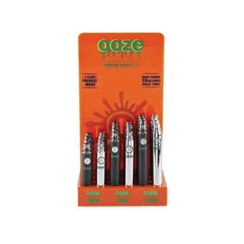 OOZE Standard Vape Battery Display - (24 Count Display)-Vaporizers, E-Cigs, and Batteries