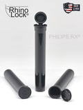 Philips RX 116mm Blunt Tube - Black - CPSC Child Resistant - (500 - 30,000 Count)-Joint Tubes & Blunt Tubes