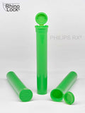 Philips RX 116mm Blunt Tube - Opaque Lime - CPSC Child Resistant - (475 Count)-Joint Tubes & Blunt Tubes