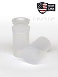 Philips RX 19 Dram Pop Top Vial - 1/8 Oz - Child Resistant - Translucent Clear (225 Count)-Pop Top Vials