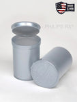 Philips RX 30 Dram Pop Top Vial - 1/4 Oz - Child Resistant - Opaque Silver - (150 Count)-Pop Top Vials