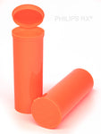 Philips RX 60 Dram Pop Top Vial - 1/2 Oz - Child Resistant - Opaque Mango - Pallet (5,400 Count)-Pop Top Vials