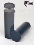 Philips RX 60 Dram Pop Top Vial - 1/2 Oz - Child Resistant - Smoke - Translucent (75 Count)-Pop Top Vials