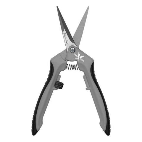 Piranha Pruner Trimming Scissors - Curved Stainless Blade - (1 Count)-Hydroponics