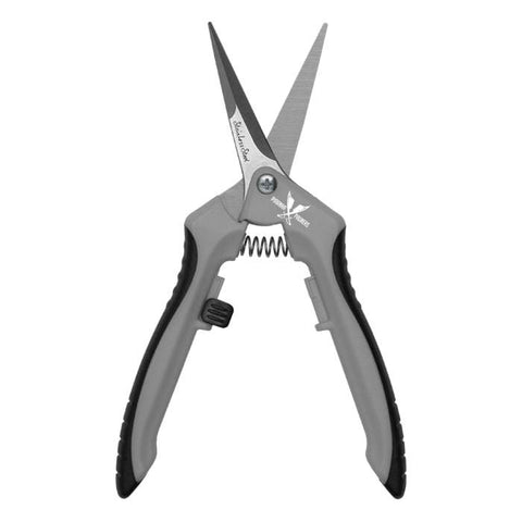 Piranha Pruner Trimming Scissors - Straight Stainless Blade - (1 Count)-Hydroponics