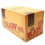 RAW Authentic 1 1/4" Cones Classic Unrefined 6-Cones per pack (32 Pack)-Papers and Cones