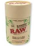 RAW Authentic Authentic Bamboo Six Shooter 1 1/4 Variable Quantity Filler (1 Count)-Papers and Cones