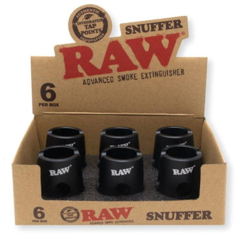 RAW Authentic Cone Snuffer Advanced Smoke Extinguisher - (6 Count Display)-Rolling Trays and Accessories