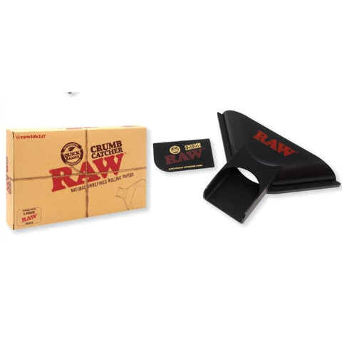 Raw Authentic Crumb Catcher Detachable Tray Funnel - (1 Count)-Rolling Trays and Accessories