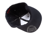 RAW Authentic Hat Black on Black Flat Brim Flex Fit Hat - (Various Sizes) - (1CT, 3CT OR 6 Count)-Novelty, Hats & Clothing