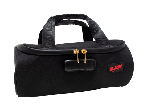 RAW Authentic Mini Dank Locker Duffel - Smell Proof - (1 Count)-Lock Boxes, Storage Cases & Transport Bags